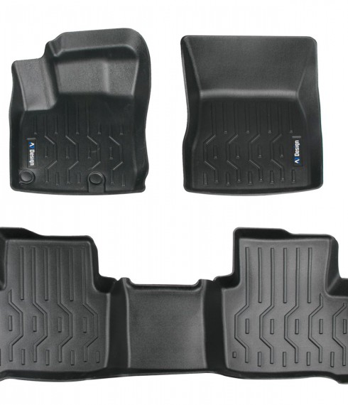 Ковры 3D Liners Nissan Qashqai 2023+ AR Design фото