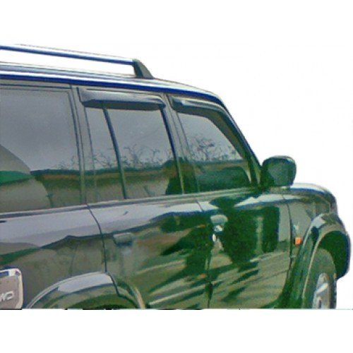 Дефлекторы окон ветровики для Nissan Patrol 1997-2013 фото