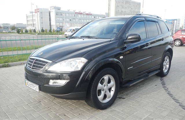 Дефлекторы окон ветровики для SsangYong Kyron 2007+ фото