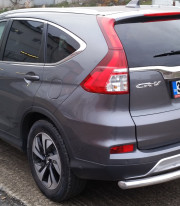 Защита заднего бампера для Honda CRV 13-15  труба одинарная от производителя Tamsan фото
