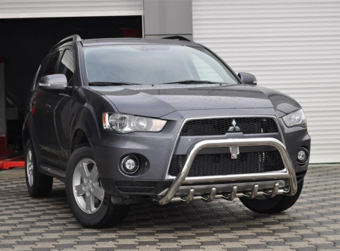 Кенгурятник для Mitsubishi Outlander XL 10-12 от турецкого производителя Tamsan фото
