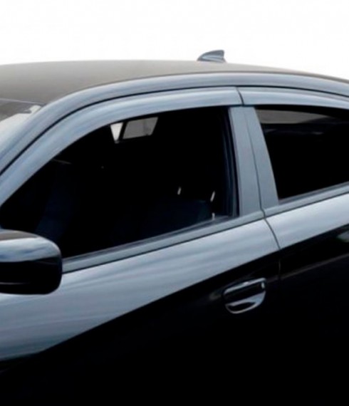 Дефлекторы окон ветровики для Dodge Charger 2011-2020 фото