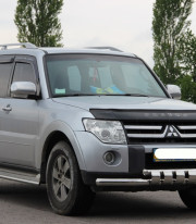 Защита переднего бампера для Mitsubishi Pajero Vagon 07+ Graunder от Tamsan фото