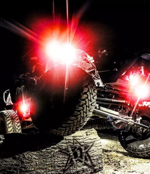 LED свет A-Series Red Rigid фото