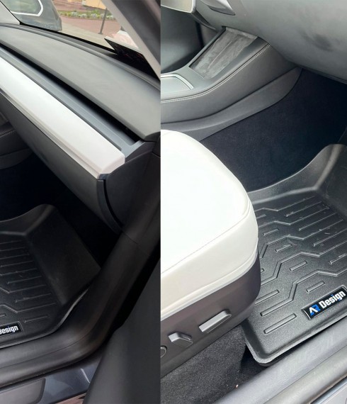 Ковры 3D Liners Tesla Model Y 2020+ AR Design фото