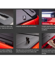 Ролет электрический на Toyota Hilux 2015+ от EGR фото