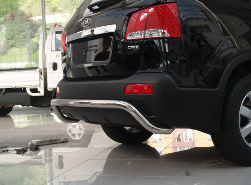 Защита заднего бампера  для KIA Sorento 10-14 ML от Tamsan фото
