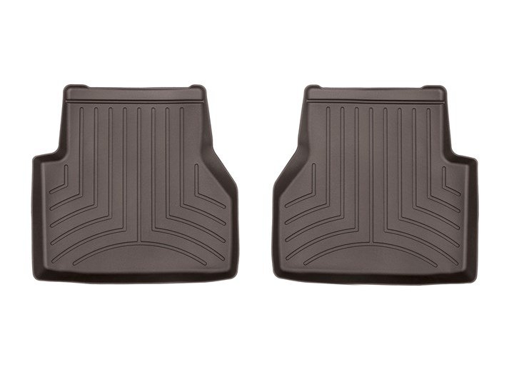 Ковры резиновые WeatherTech задние какао Audi A6 2019+ фото
