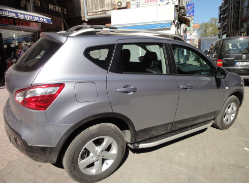 Подножки для Nissan Qashqai+2 2008-2014 Элегант от Tamsan фото