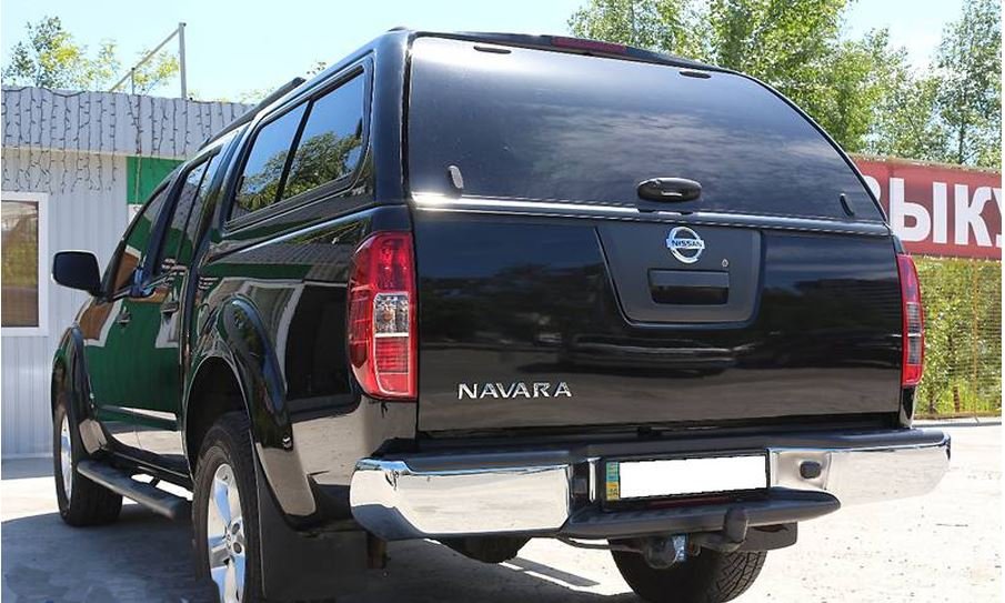 Кунг со стеклами Nissan Navara D40 2005-2015 Aeroklas фото