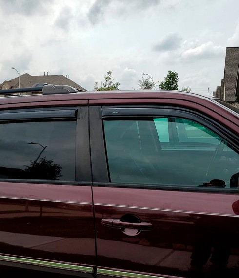 Дефлекторы окон ветровики для Honda Pilot 2008-2014 AVS фото