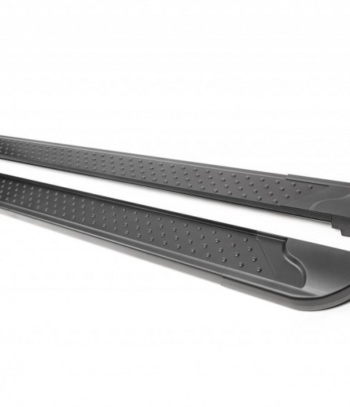 Подножки алюминиевые Ercul Almond для Range Rover 2003-2012 фото