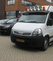 Подножки для Nissan Interstar 98-10 порог трубой от Tamsan фото
