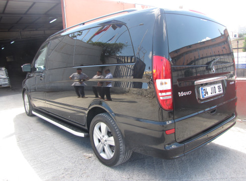 Подножки для MERCEDES-BENZ VITO 14+ Элегант от Tamsan фото