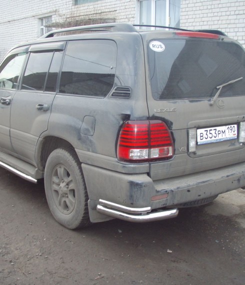 Подпорожники на Toyota Land Cruiser 100 ( Toyota LC 100) фото