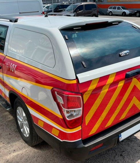 Кунг для SsangYong Musso 2018+ фото
