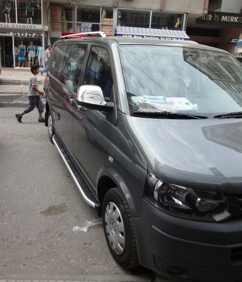 Пороги на Volkswagen T5 (Transporter) GP Элегант фото