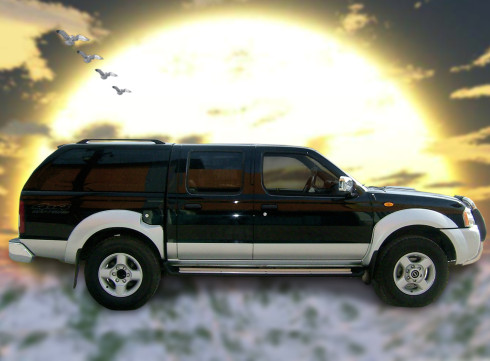 Рейлинги для автомобиля Nissan NP300 2007-2015 Canopy от CAN Coruma фото