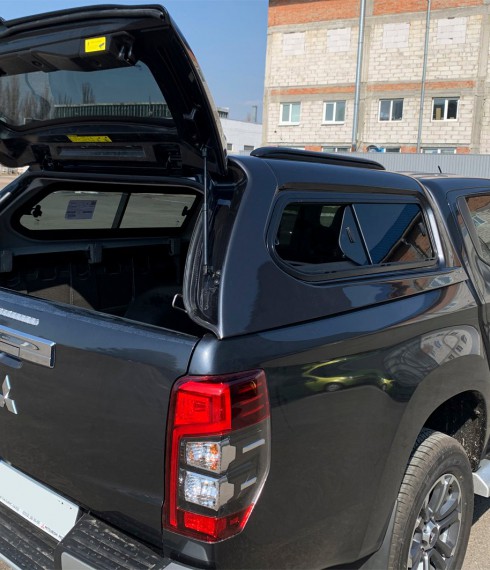 Кунг Mitsubishi L200 2019+ Aeroklas Generation с раздвижными стеклами фото