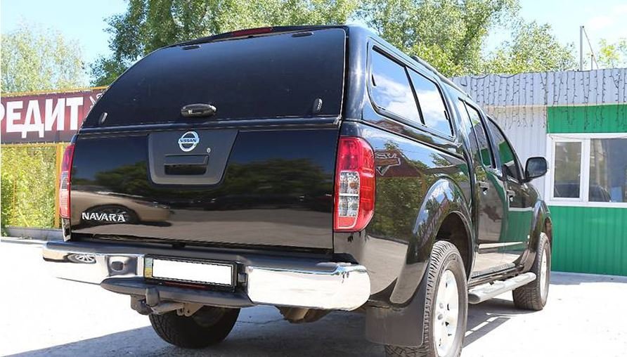 Кунг со стеклами Nissan Navara D40 2005-2015 Aeroklas фото