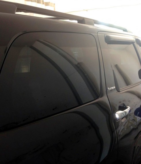 Дефлекторы окон ветровики для Toyota Sequoia 2008+ AVS фото