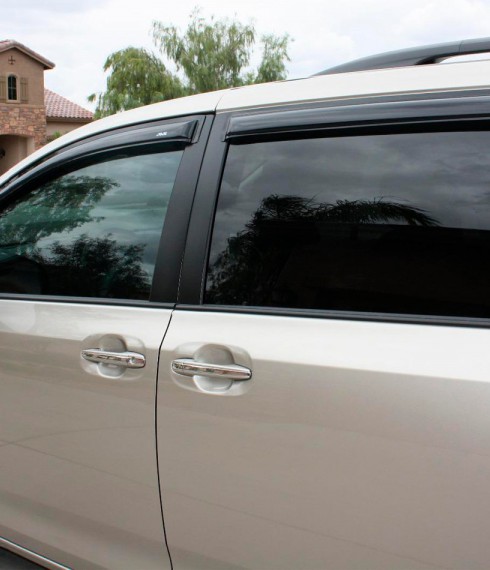 Дефлекторы окон ветровики для Toyota Sienna 2010-2020 AVS фото