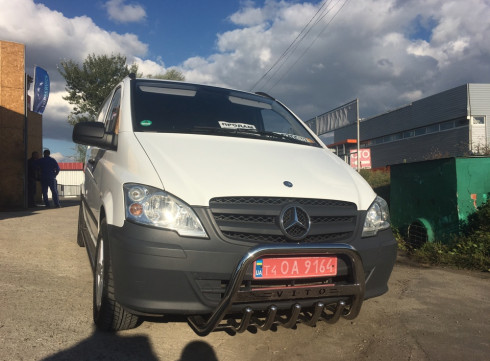 Кенгурятник для Mercedes-Benz Vito 10-15 от Tamsan фото