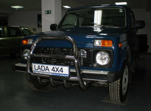 Кенгурятник для LADA Niva Высокий от Tamsan фото
