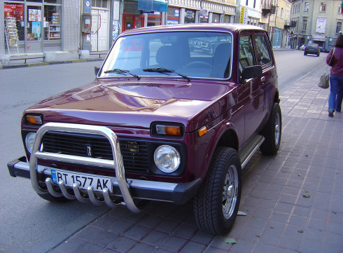 Кенгурятник для LADA Niva от Tamsan фото