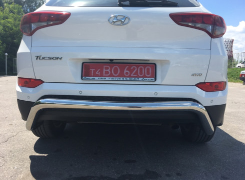 Защита заднего бампера для Hyundai Tucson 15-21 ML от Tamsan фото