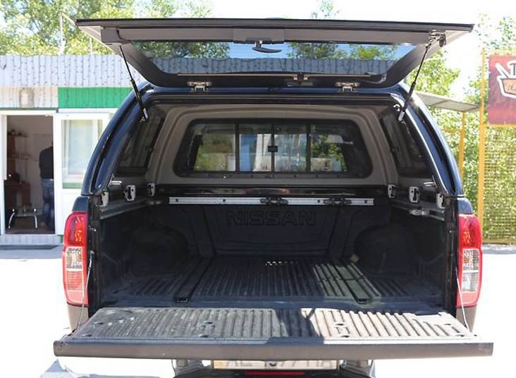 Кунг со стеклами Nissan Navara D40 2005-2015 Aeroklas фото