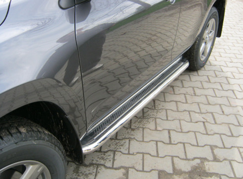 Подножки для LEXUS GX 08+ порог листом от Tamsan фото