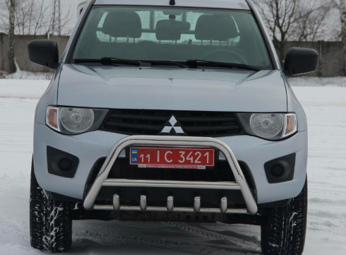 Кенгурятник для Mitsubishi L-200 06-11 от Tamsan фото