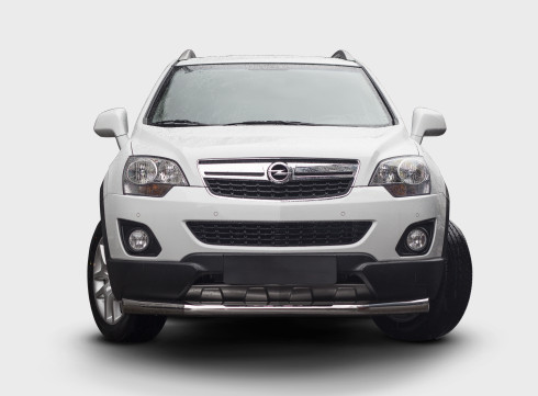 Защита бампера для Opel Antara 2006-2016 перед одинарный фото