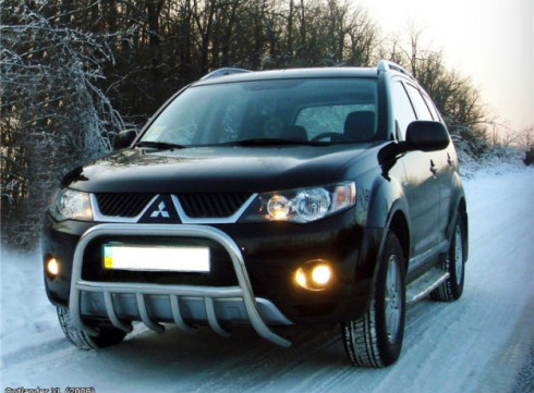 Кенгурятник для Mitsubishi Outlander XL 06-10 от Tamsan фото