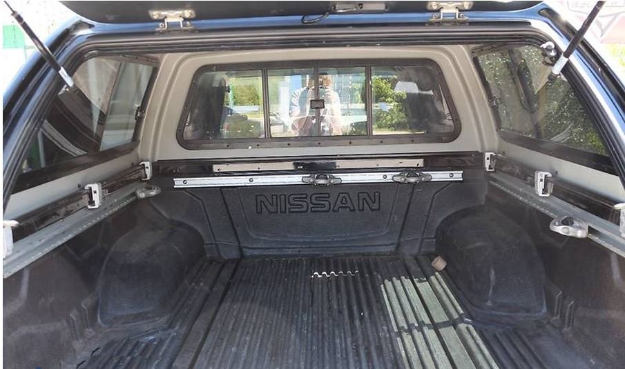 Кунг со стеклами Nissan Navara D40 2005-2015 Aeroklas фото
