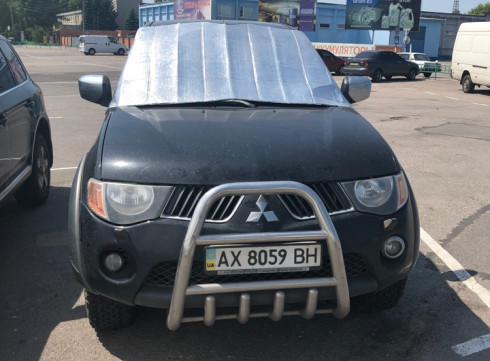 Кенгурятник для Mitsubishi L-200 06-11 Высокий от Tamsan фото