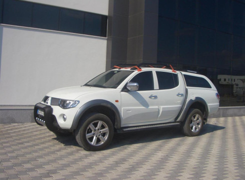 Рейлинги для Mitsubishi L-200 12-15 от CAN Coruma фото