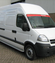 Подножки для Nissan Interstar 98-10 порог листом от Tamsan фото