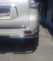 Защита заднего бампера для LEXUS GX 09+ Уголки одинарные от Tamsan фото