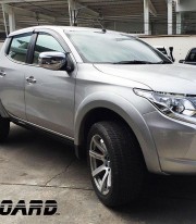 Выдвижные подножки с электроприводом Fiat Fullback 2015+ E-Board фото