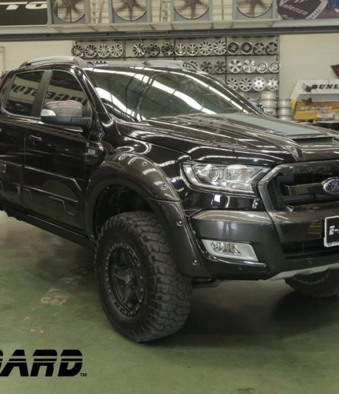 Выдвижные подножки с электроприводом Ford Ranger 2012+ E-Board фото