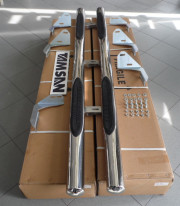 Подножки для Nissan Qashqai 2014+ порог трубой от Tamsan фото