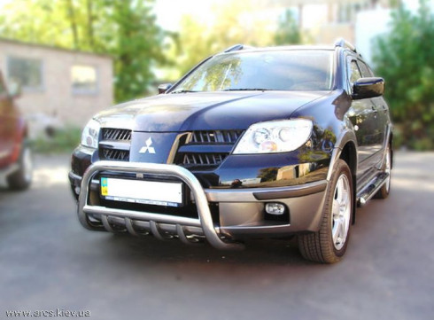 Кенгурятник для Mitsubishi Outlander 01-08 от Tamsan фото