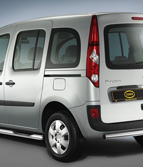 Дуга прямая на Renault Kangoo TAMSAN нержавейка фото