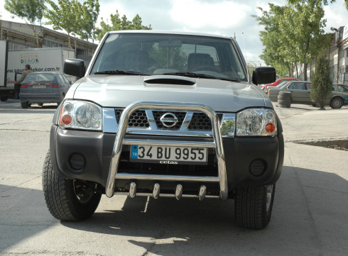 Кенгурятник для Nissan NP300 2007-2015 Высокий от Tamsan фото