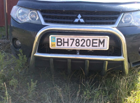 Кенгурятник для Mitsubishi Outlander XL 06-10 от Tamsan фото