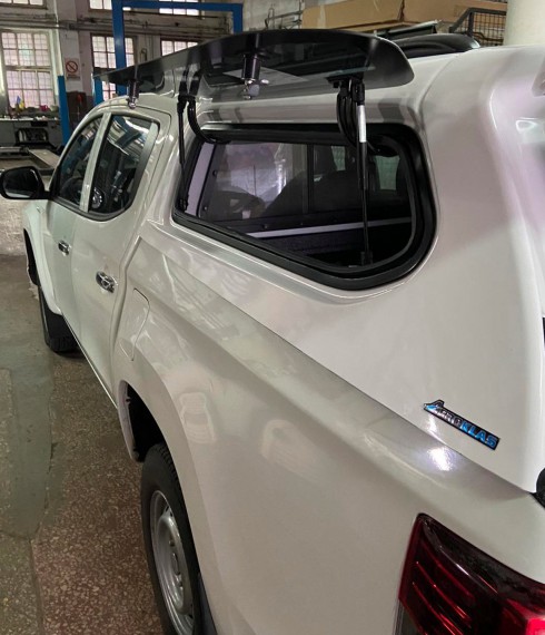 Кунг Mitsubishi L200 2019+ Aeroklas Generation со стеклами вверх фото