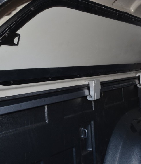 Кунг Mitsubishi L200 2015-2019 Aeroklas с глухими стеклами фото