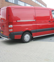 Подножки для MERCEDES-BENZ SPRINTER W906 06-18 порог трубой от Tamsan фото